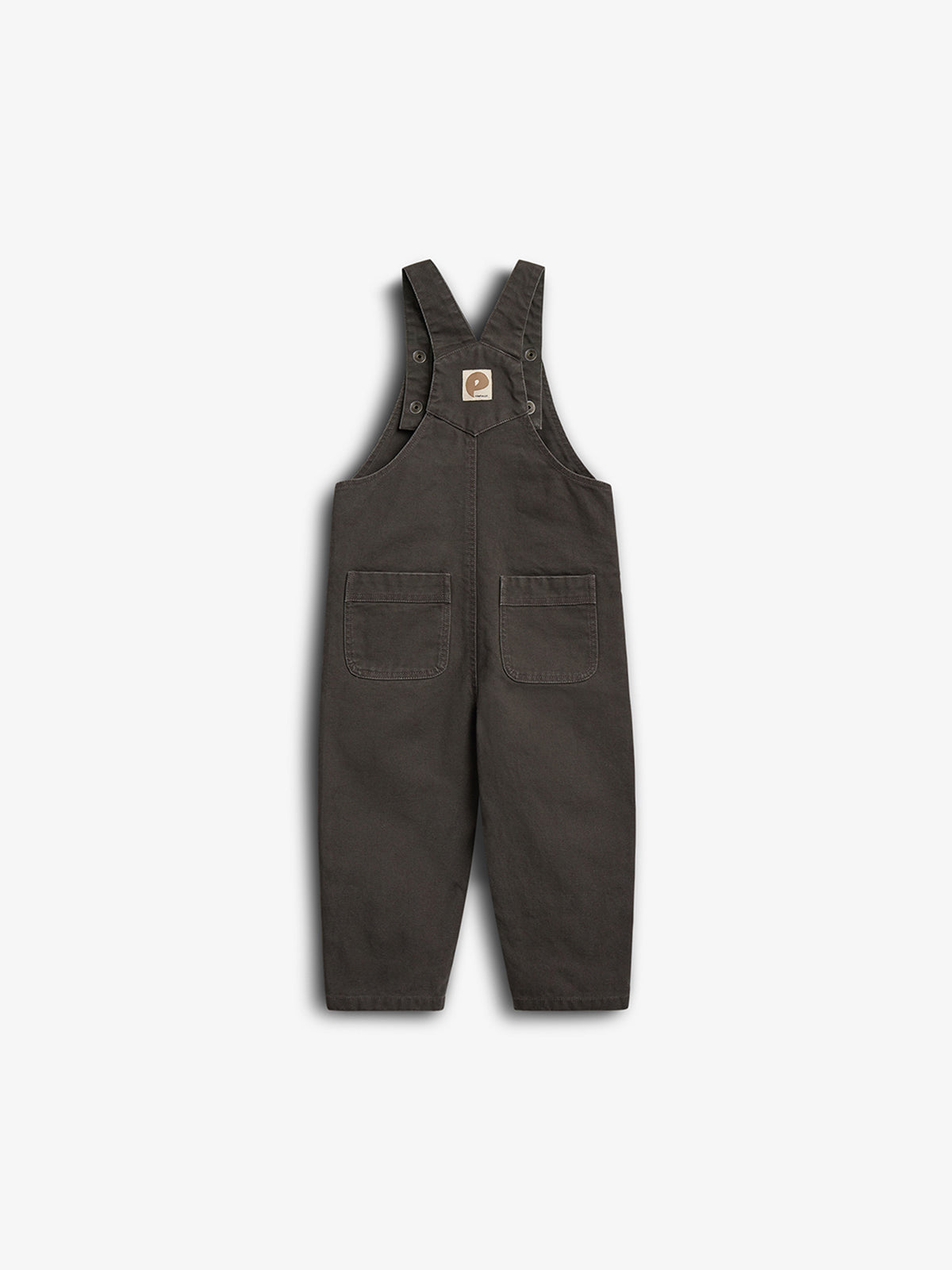 Canvas Overalls - Kids - Mørkegrå | 100121 Dereck
