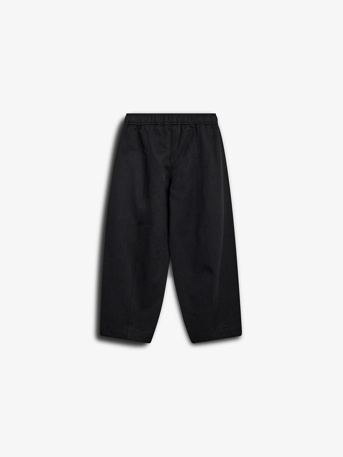 Barrel-leg bukser i Tencel - Tween - Black | 100133 Asta