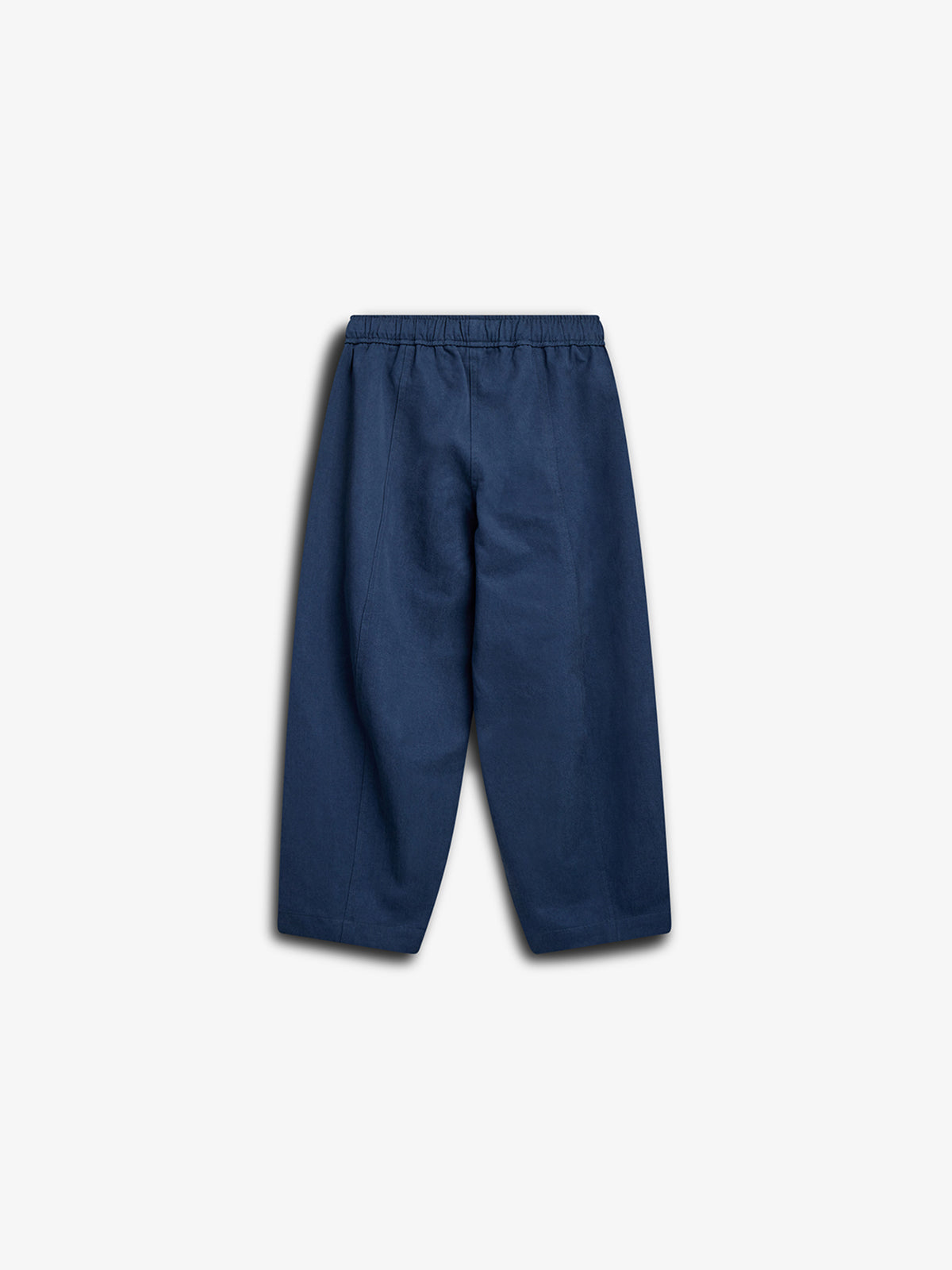 Barrel-leg bukser i Tencel - Tween - Dusty Cobalt | 100134 Asta