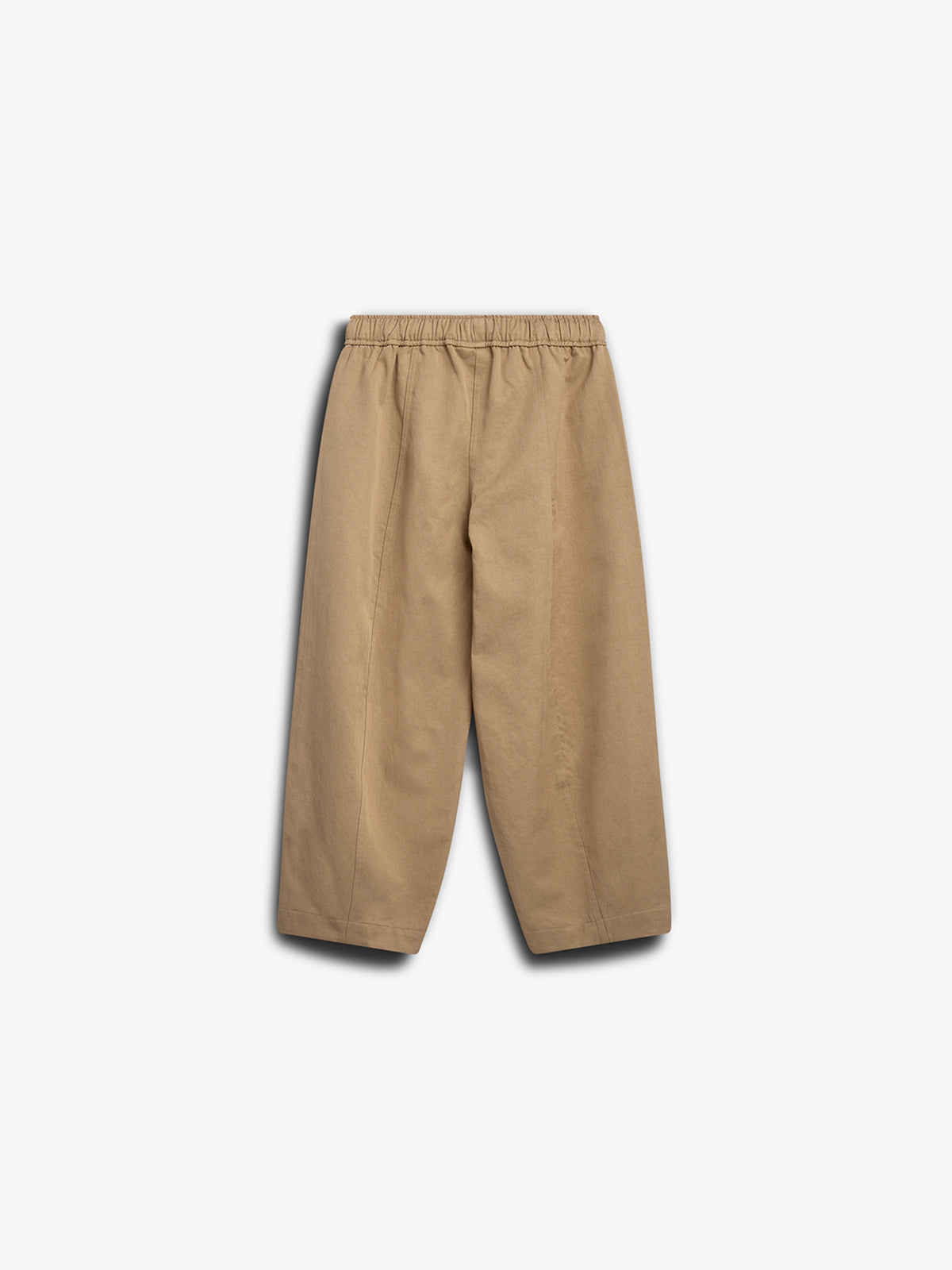 Barrel-leg bukser i Tencel - Tween - Beige | 100135 Asta