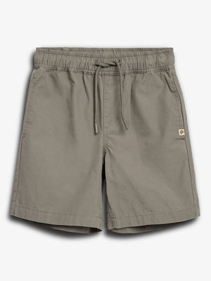 Poplin Shorts Solid - Grøn Røg | 100137 Sixten