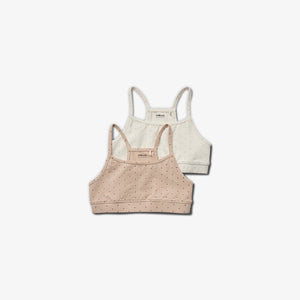Crop top 2-pak - Rose | 100149 Clara