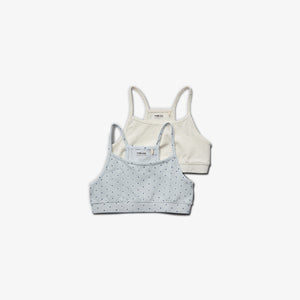 Crop top 2-pak - Blå | 100150 Clara