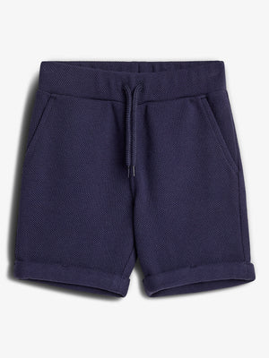 Sweatshorts Piquet - Marineblå | 100168 Gustav