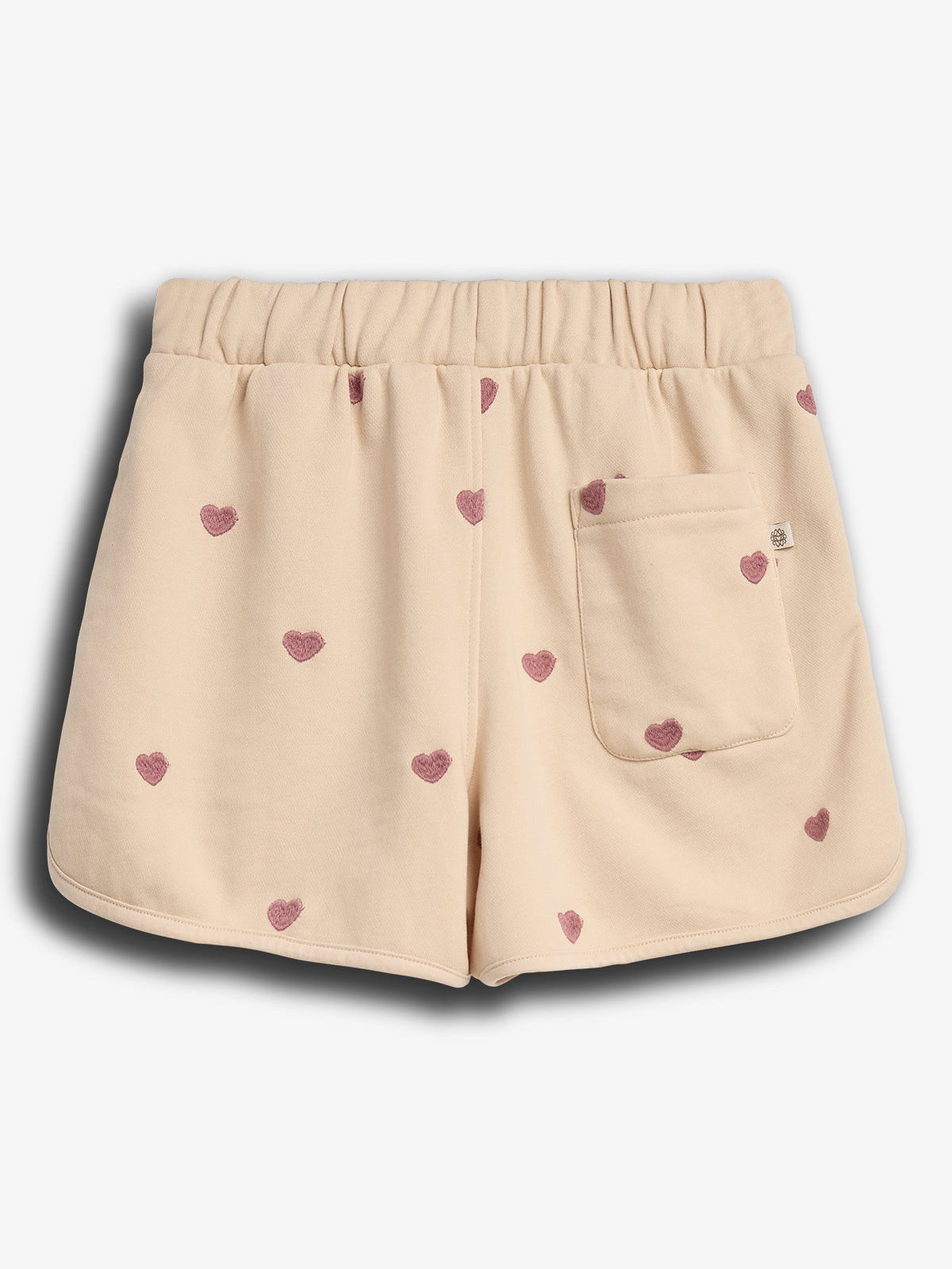 Sweatshorts med broderi - Tween - Rose | 100198 Liva