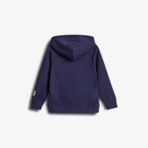 Klassisk Hoodie - Kids - Marineblå | 100213 Felix