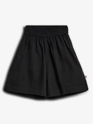 Baggy Poplin Shorts - Tween - Sort | 100221 Laura
