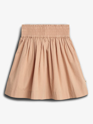 Knælang Poplin Nederdel - Rose | 100227 Laura