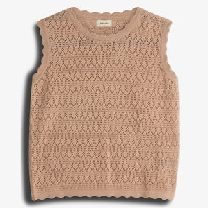 Strikket Top - Tween - Rose | 100281 Vivi