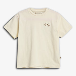 Blød T-shirt - Off White | 100294 Axel