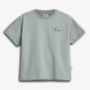 Blød T-shirt - Lys Petrol | 100295 Axel
