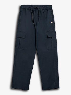 Poplin Cargo Bukser - Tween - Marineblå | 100352 Sixten