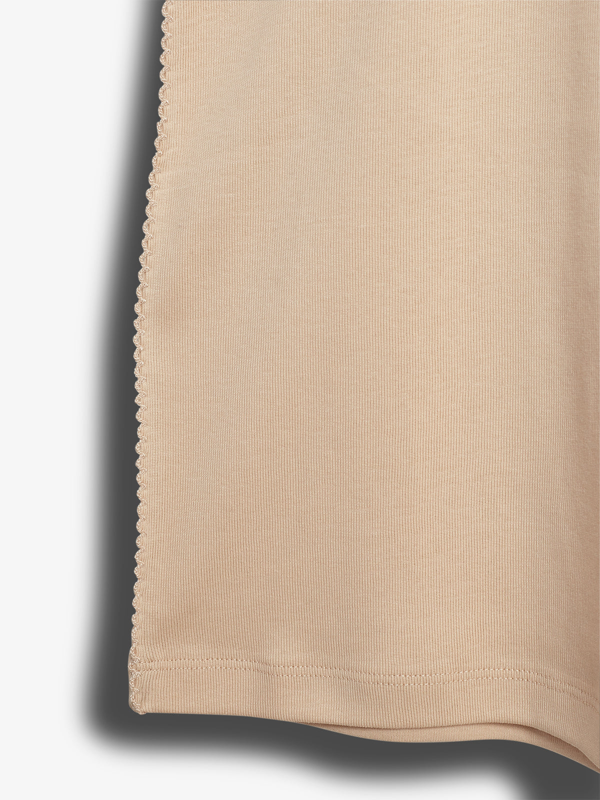 Tætsiddende T-shirt m. Picot-syning - Tween - Lys Rosa | 100380 Tina
