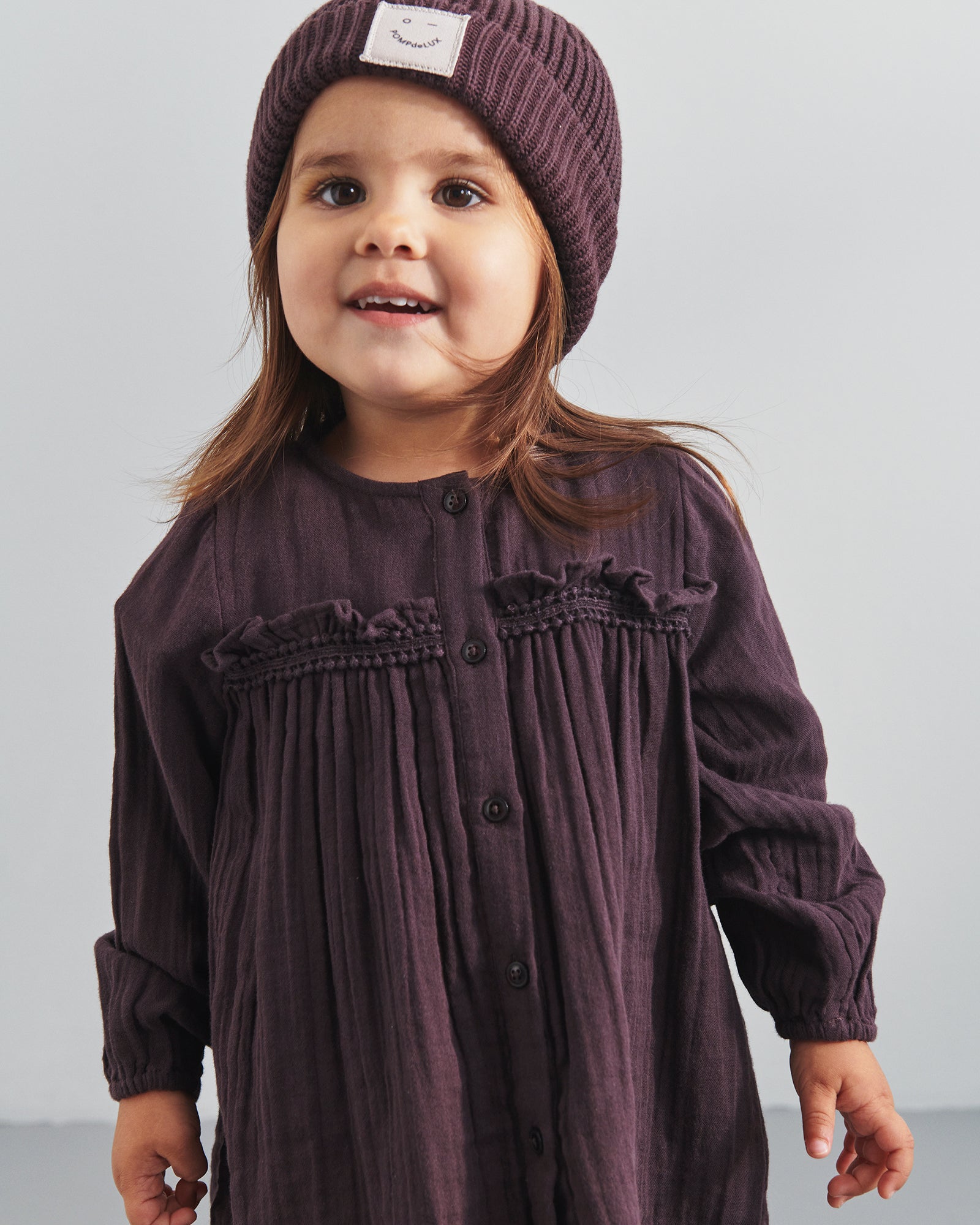 Boho tunika - Little - Dark Purple