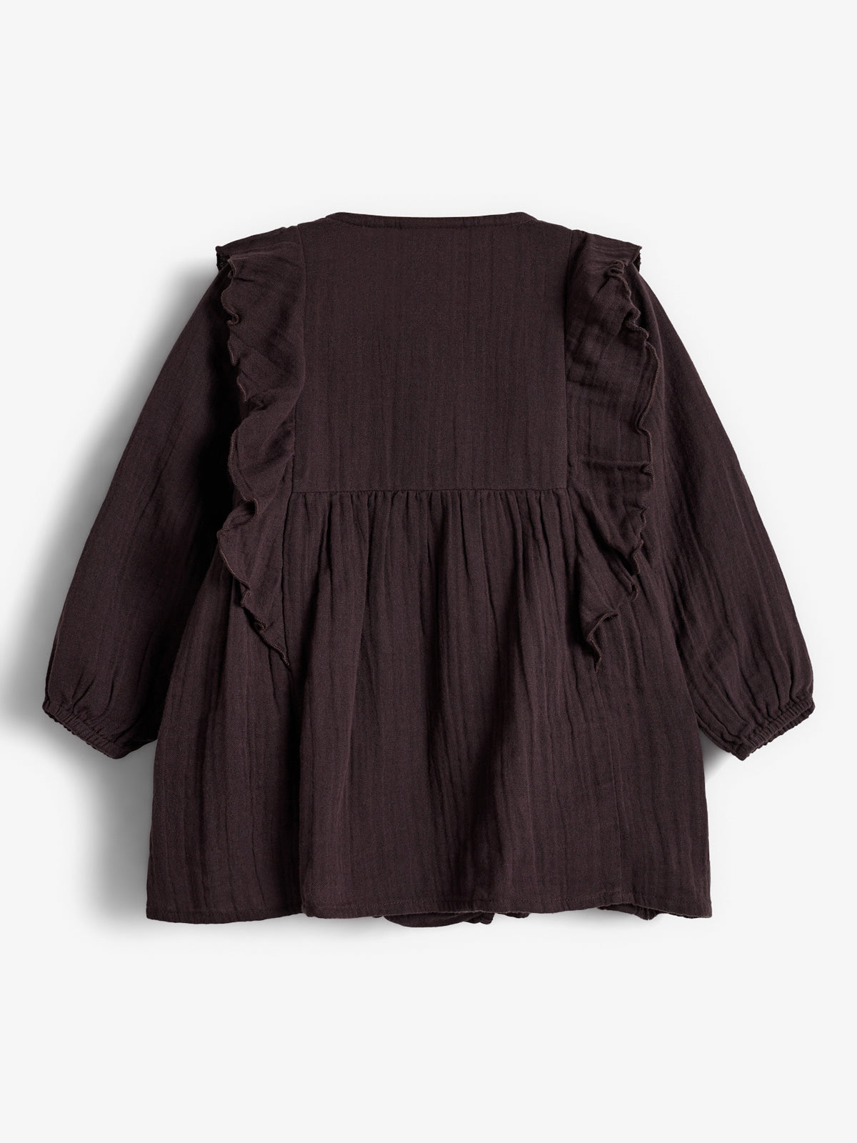 Boho kjole med body - Little - Dark Purple