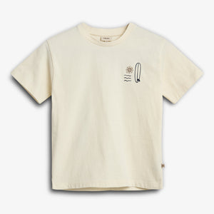 Blød T-shirt - Tween - Off White | 100460 Axel