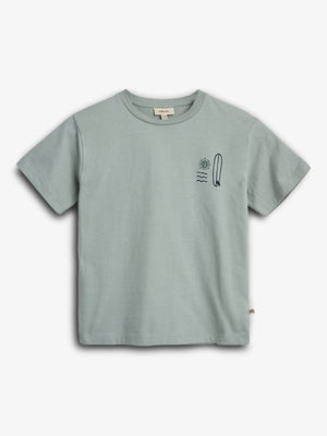 Blød T-shirt - Tween - Lys Petrol | 100461 Axel
