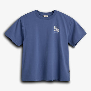T-Shirt - Tween - Støvet Kobalt | 100466 Pedro