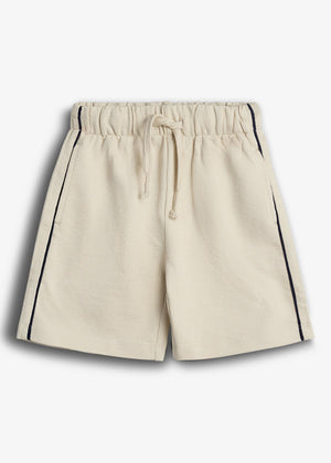 Baseball Jersey Shorts - Tween - Off White | 100473 Louie