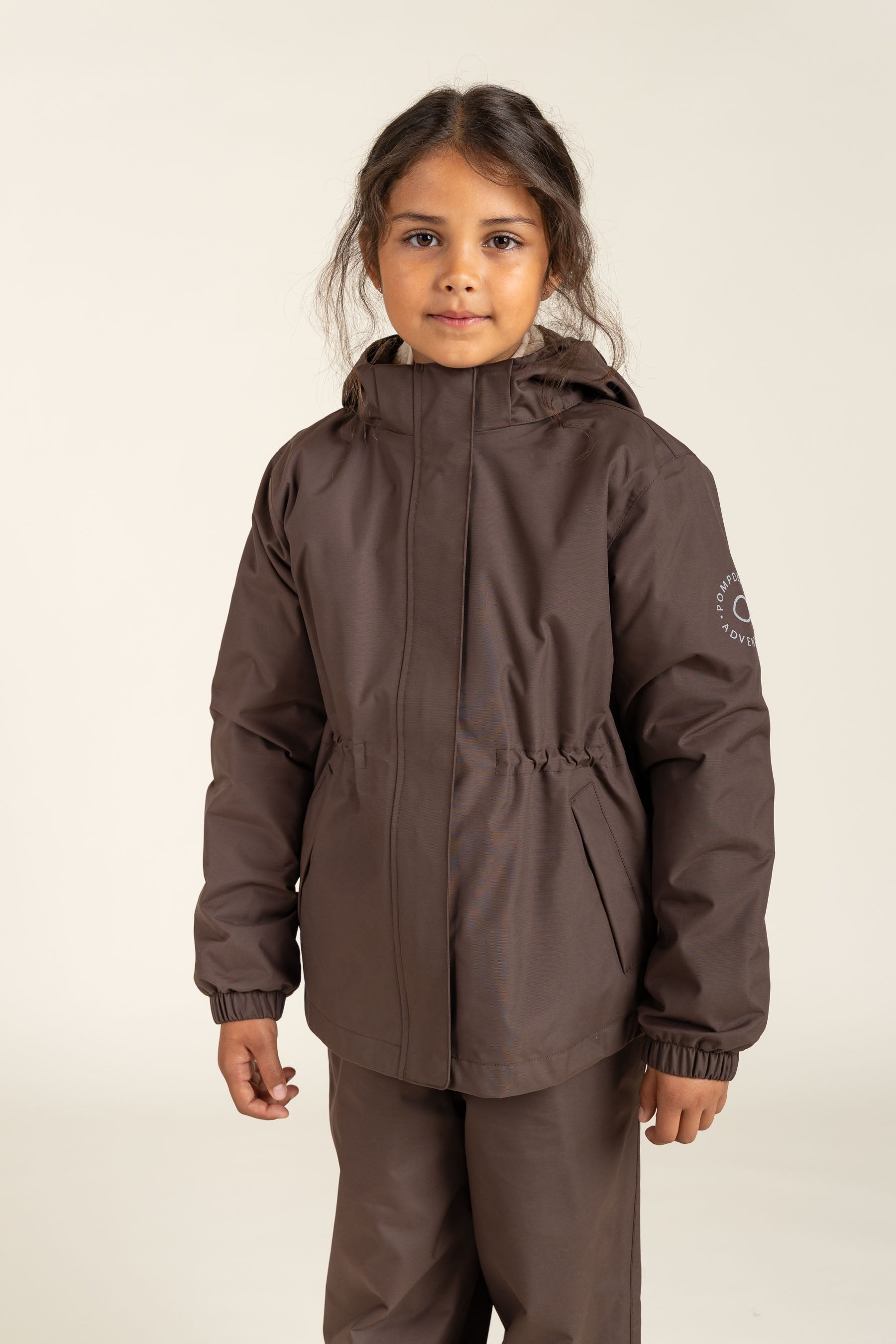 Skaljakke med snøre - Tween - Chocolate | 100498 Lucy