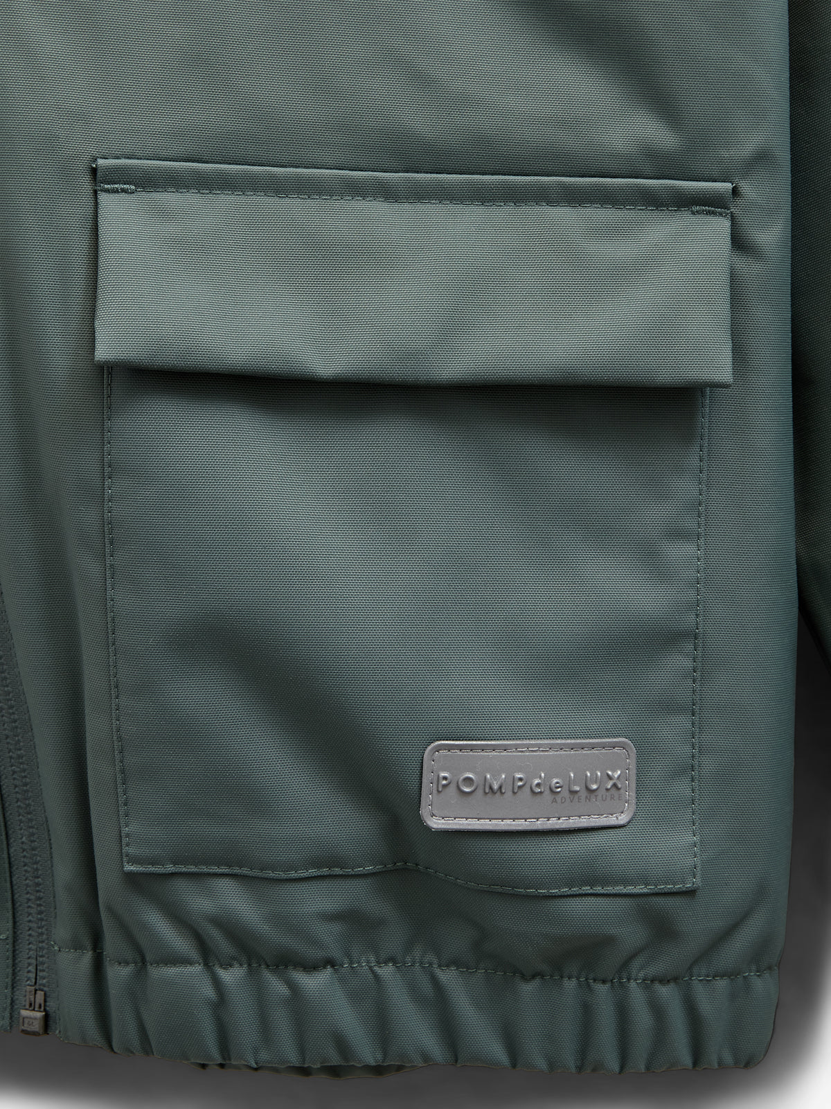 Skaljakke med påsyet lomme - Tween - Dusty Dark Green | 100502 Luke