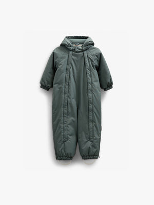 Flyverdragt med dobbelt lynlås - Kids - Dusty Dark Green | 100520 Calgary
