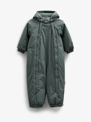 Flyverdragt med dobbelt lynlås - Kids - Dusty Dark Green | 100520 Calgary