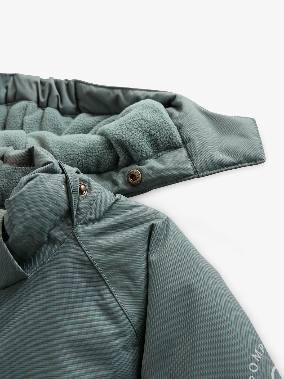 Flyverdragt med dobbelt lynlås - Kids - Dusty Dark Green | 100520 Calgary