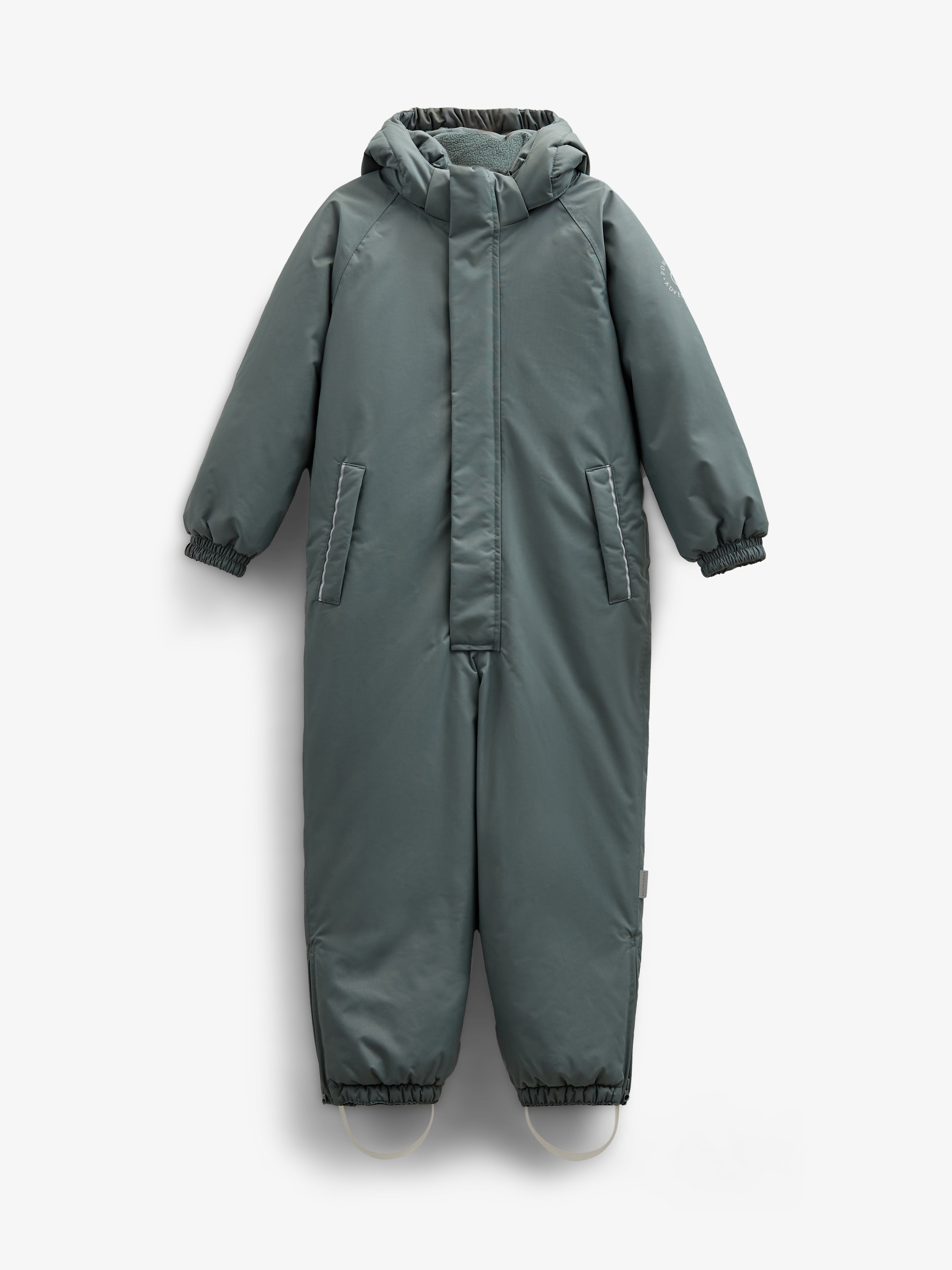 Flyverdragt med enkelt lynlås - All - Dusty Dark Green | 100523 Calgary