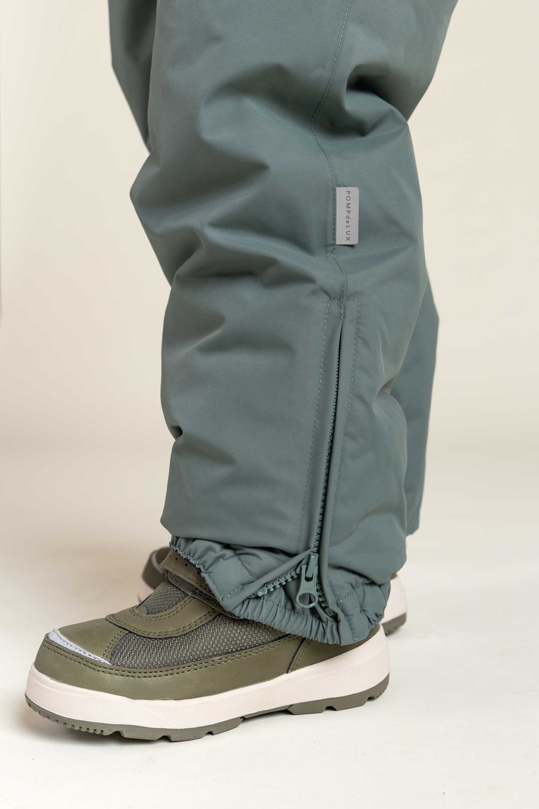 Flyverdragt med enkelt lynlås - All - Dusty Dark Green | 100523 Calgary