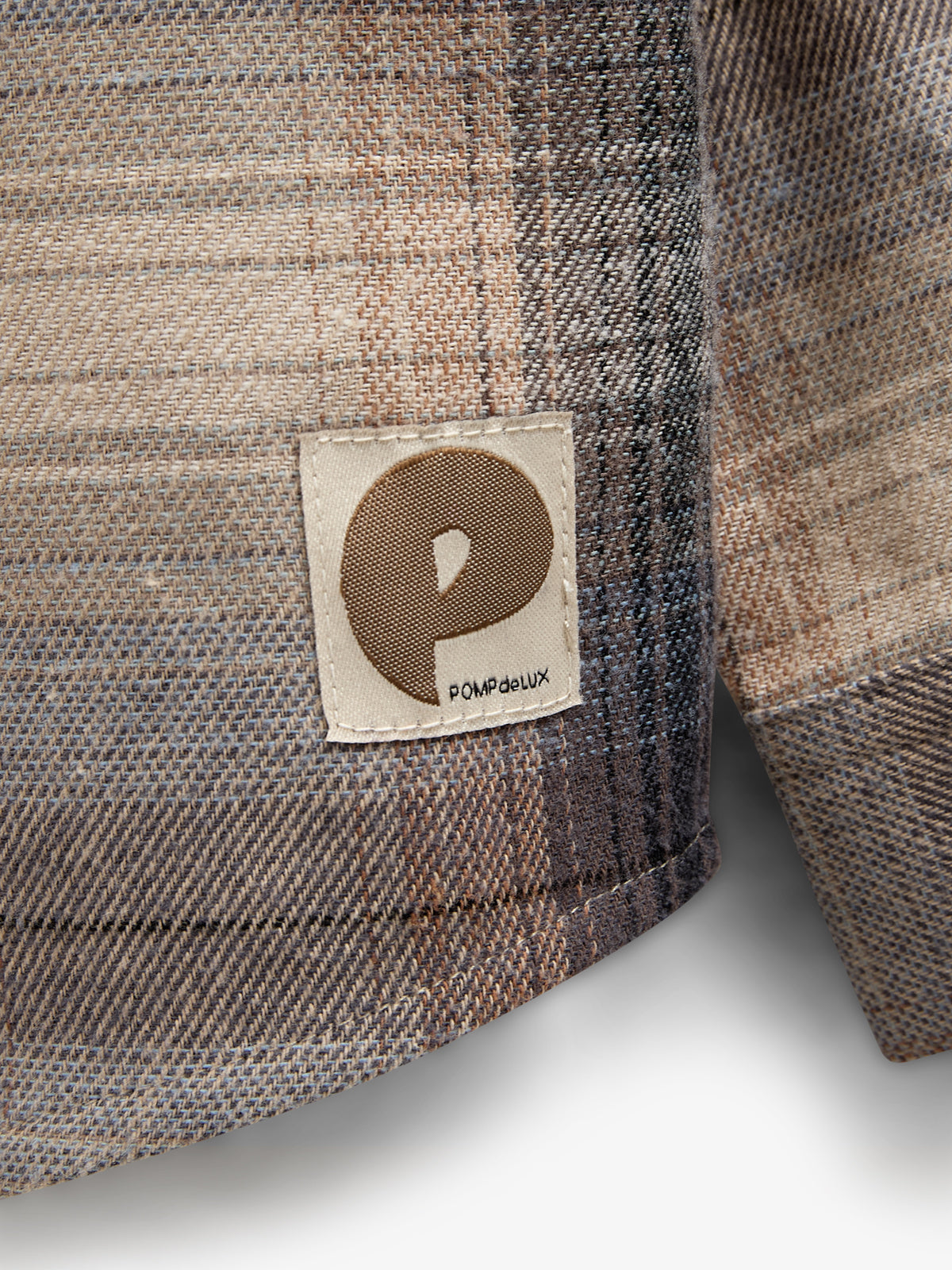 Ternet flannelskjorte - Tween - Brown Navy Check | 100527 Henry