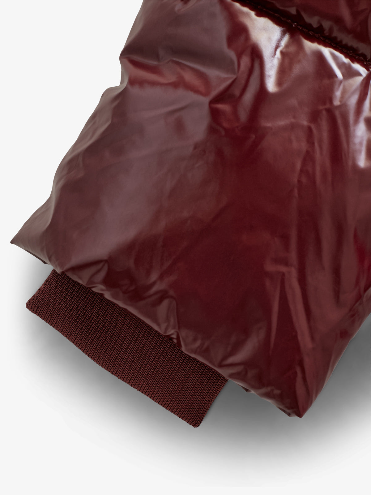 Shinny Pufferjakke - Tween - Burgundy | 100531 Violet