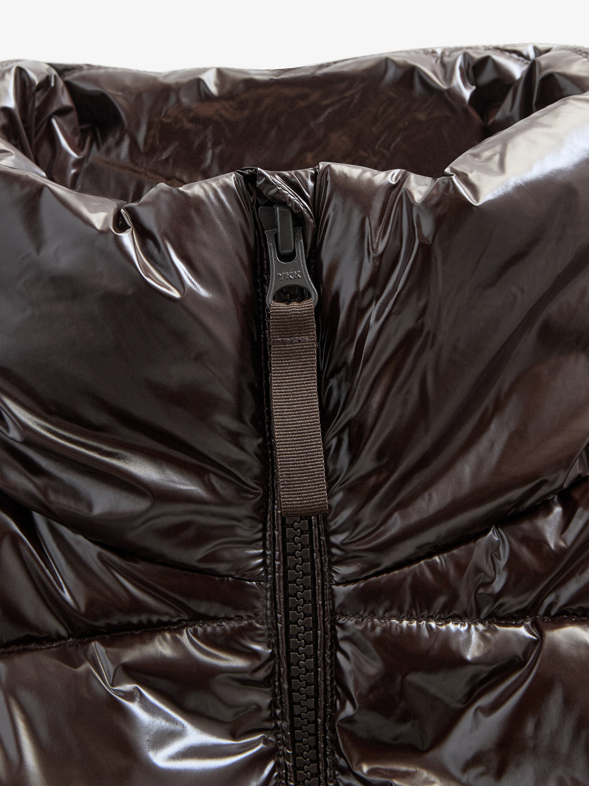 Shinny Pufferjakke - Tween - Chocolate | 100532 Violet