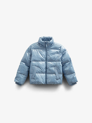 Shinny Pufferjakke - Tween - Blue | 100533 Violet