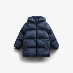 Vinterjakke med snøre - Tween - Navy | 100539 Elenor