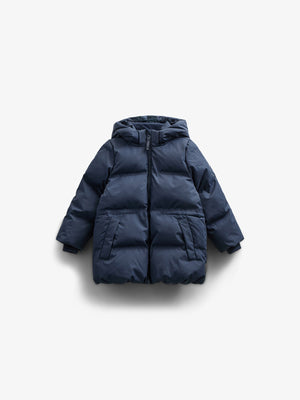 Vinterjakke med snøre - Kids - Navy | 100538 Elenor