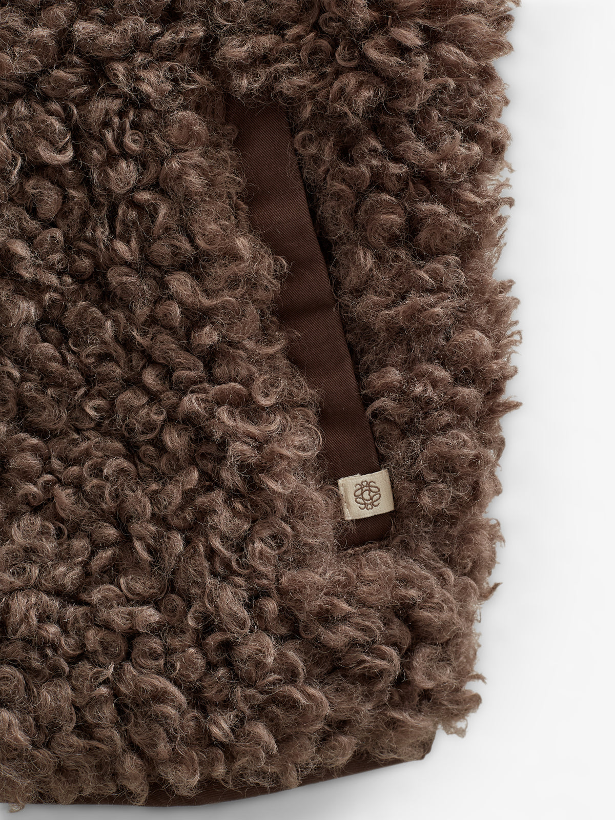 Vest i imiteret pels - Tween - Chocolate | 100553 Ellie
