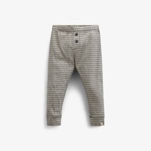 Rib-Bukser i Bomuld - Kids - Forest Green Stripe | 100570 Manson