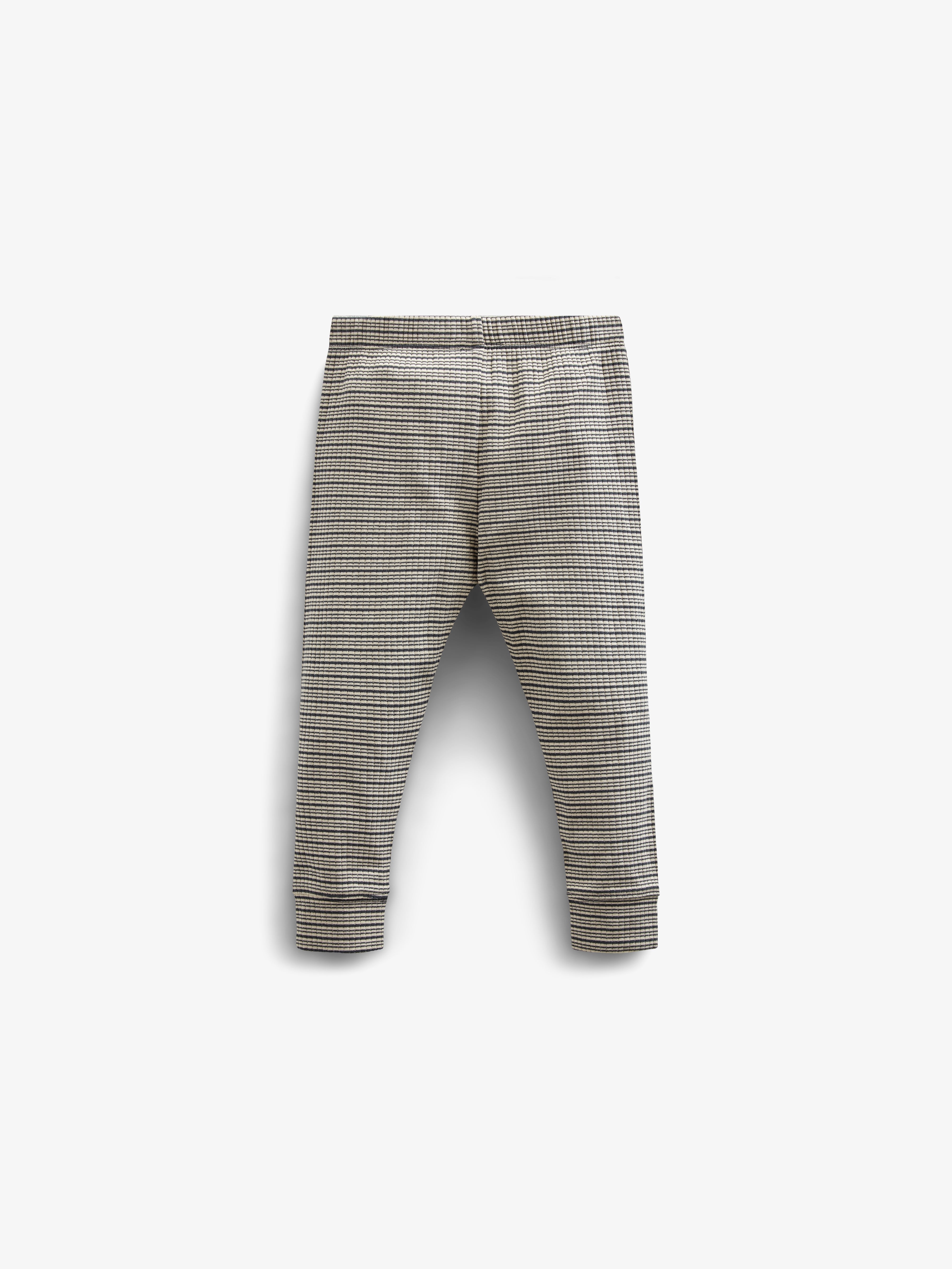 Rib-Bukser i Bomuld - Kids - Forest Green Stripe | 100570 Manson