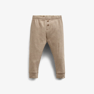 Rib-Bukser i Bomuld - Kids - Coffee Stripe | 100571 Manson