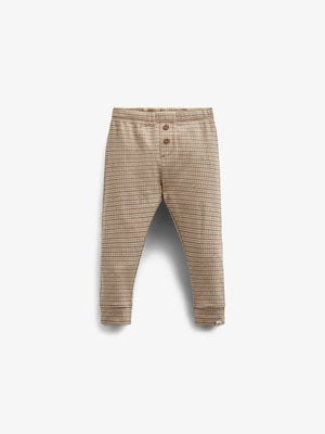 Rib-Bukser i Bomuld - Kids - Coffee Stripe | 100571 Manson