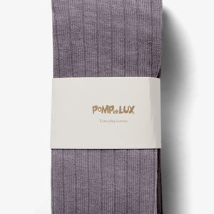 Strømpebukser 2-pak - Little - Dusty Purple/Dark Purple