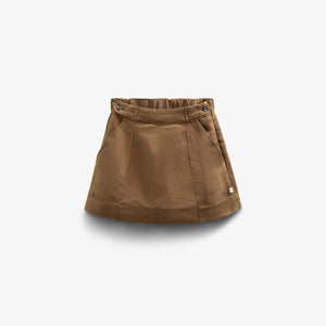 Nederdel i imiteret ruskind - Kids - Coffee | 100592 Selene