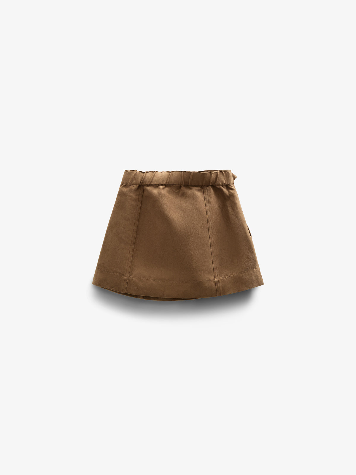 Nederdel i imiteret ruskind - Tween - Coffee | 100593 Selene