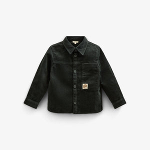 Overshirt i Fløjl - Kids - Forest Green | 100596 Jace