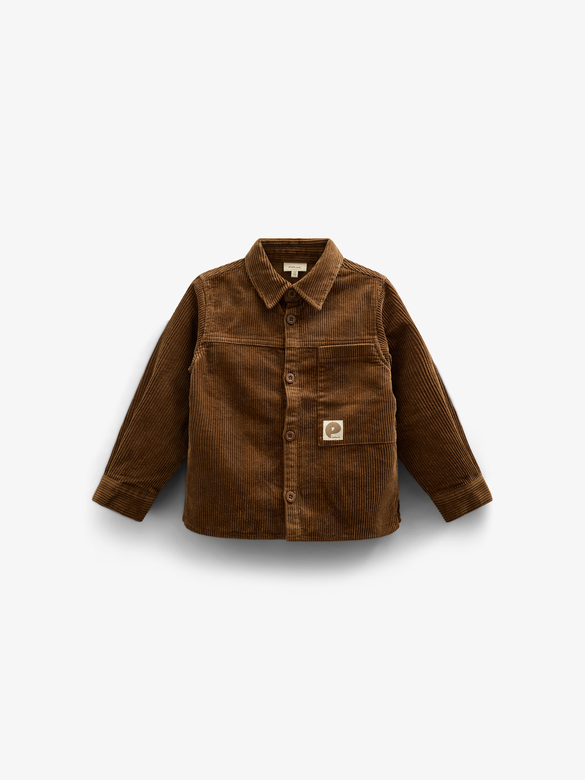 Overshirt i Fløjl - Kids - Coffee | 100598 Jace