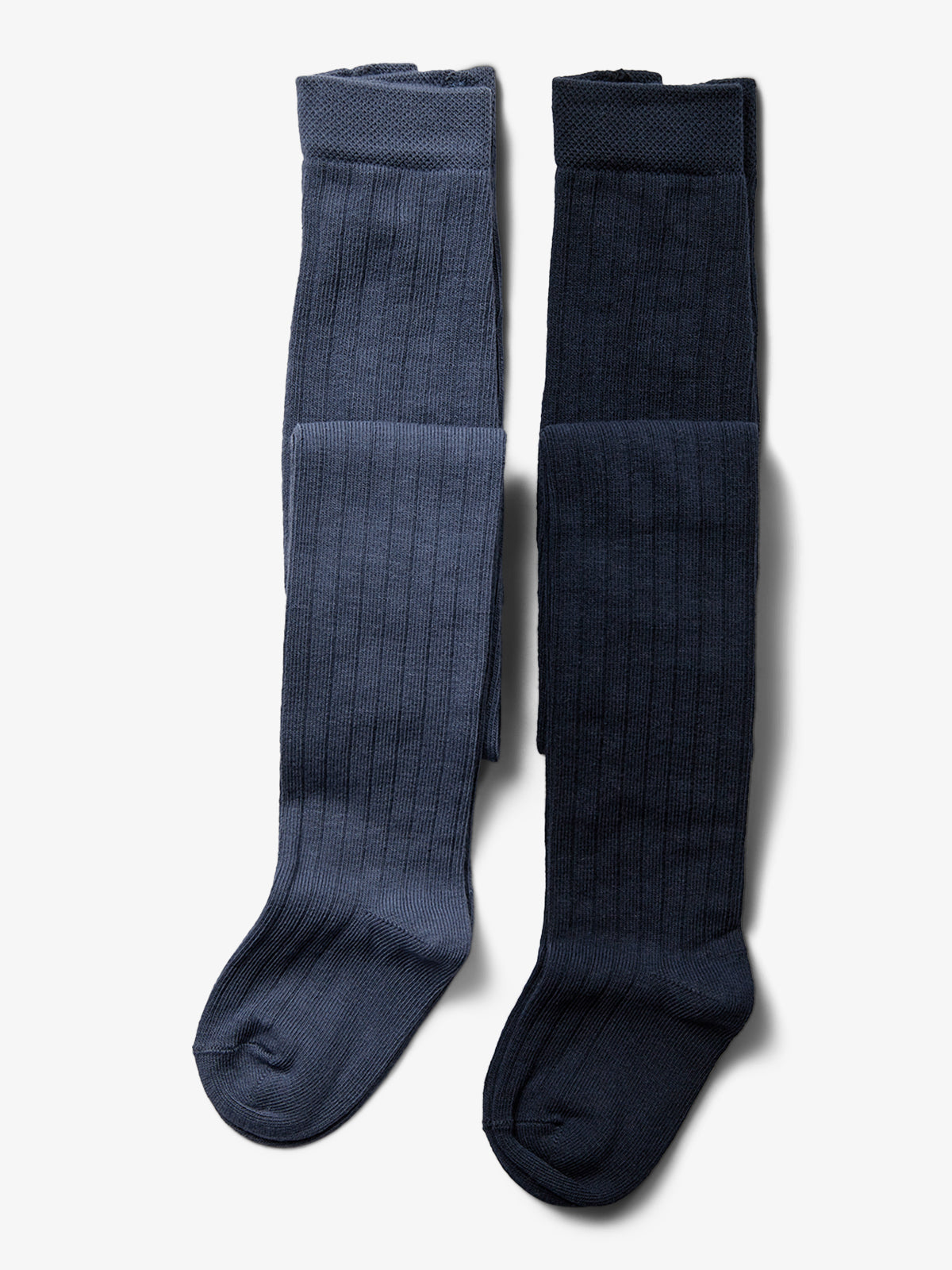 Strømpebukser 2-pak - Little - Navy/Vintage Blue