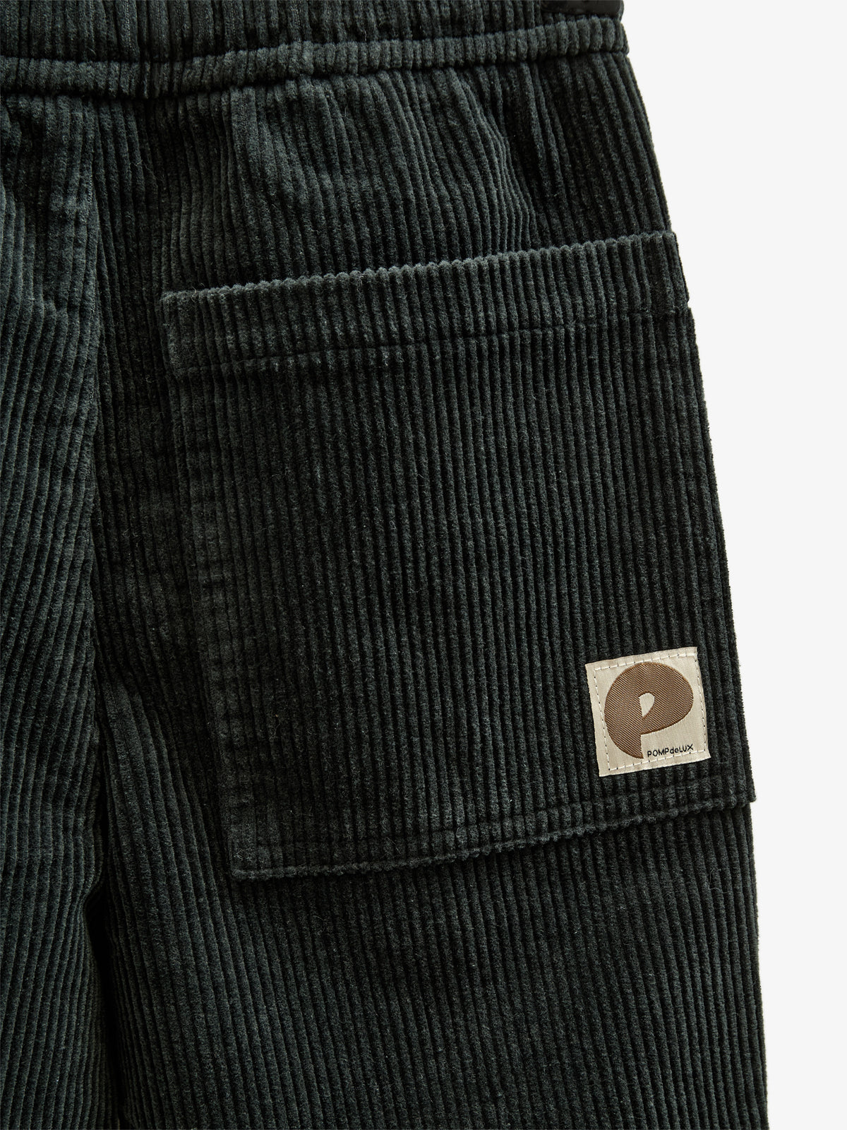 Pull-On Fløjlsbukser m. snøre - Kids - Forest Green | 100600 Jace