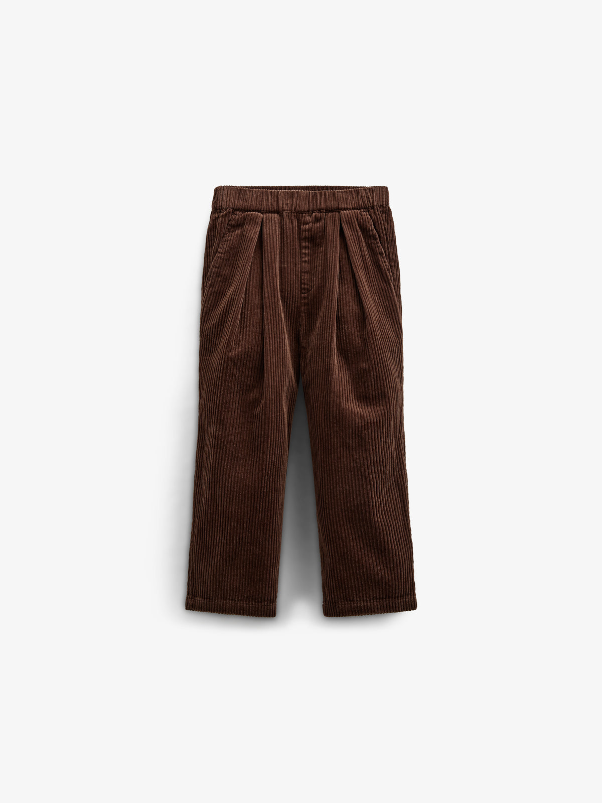 Bløde Pull-On Fløjlsbukser - Kids - Chocolate | 100621 Margot
