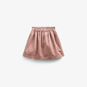 Blød nederdel i Fløjl - Kids - Rose | 100622 Margot